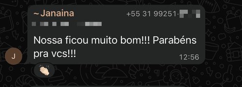 Depoimento de pai ou mãe sobre o Checklasse