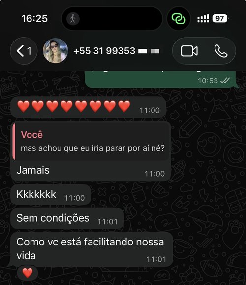 Depoimento de pai ou mãe sobre o Checklasse